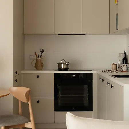 Cozy Apartment In Japandi Style With Parking Modlinska Zeran, Warszawa Eksteriør bilde