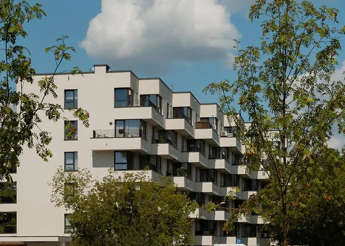 Cozy Apartment In Japandi Style With Parking Modlinska Zeran, Warsaw
