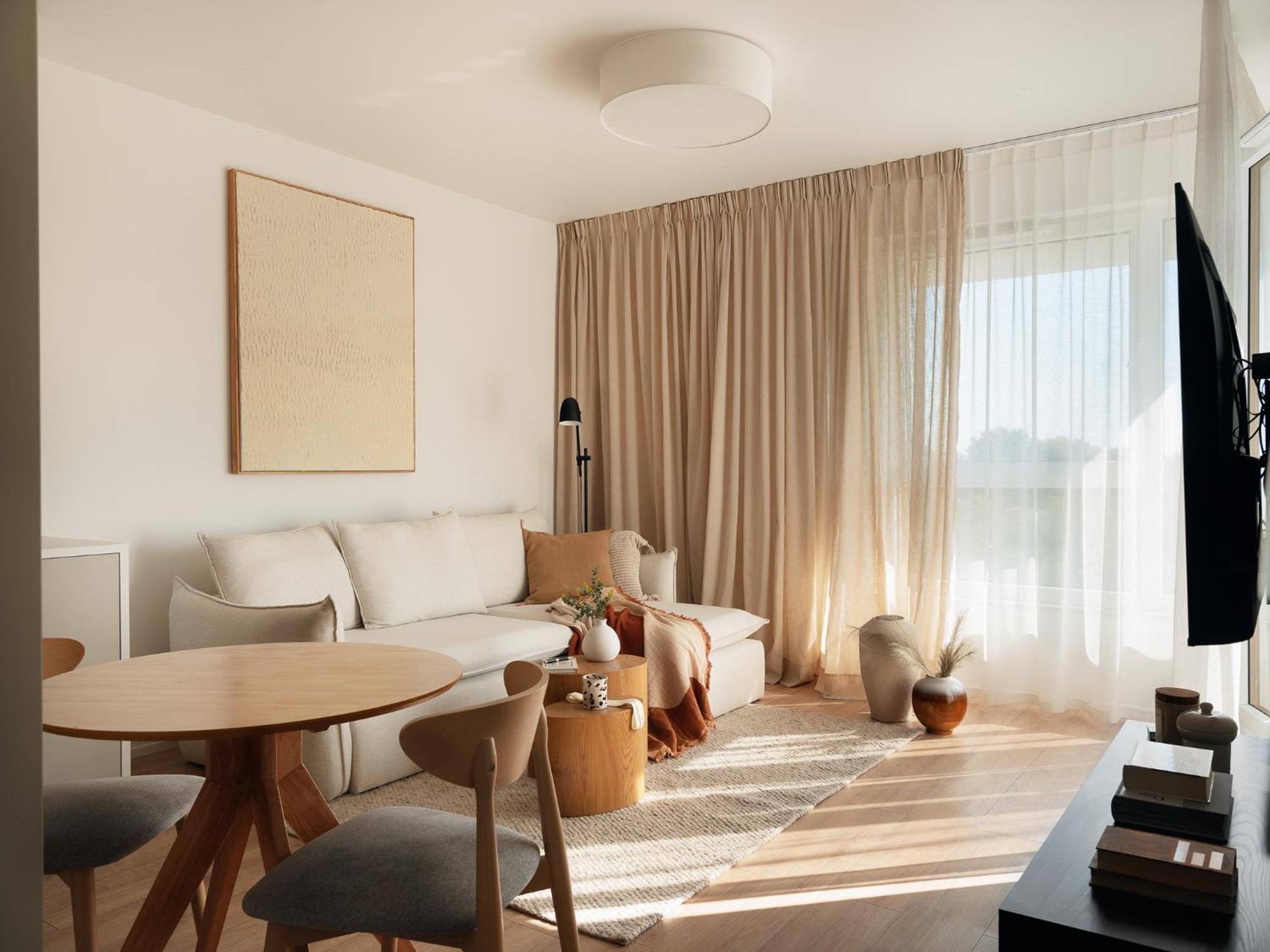 Leilighet Cozy In Japandi Style With Parking Modlinska Zeran,
