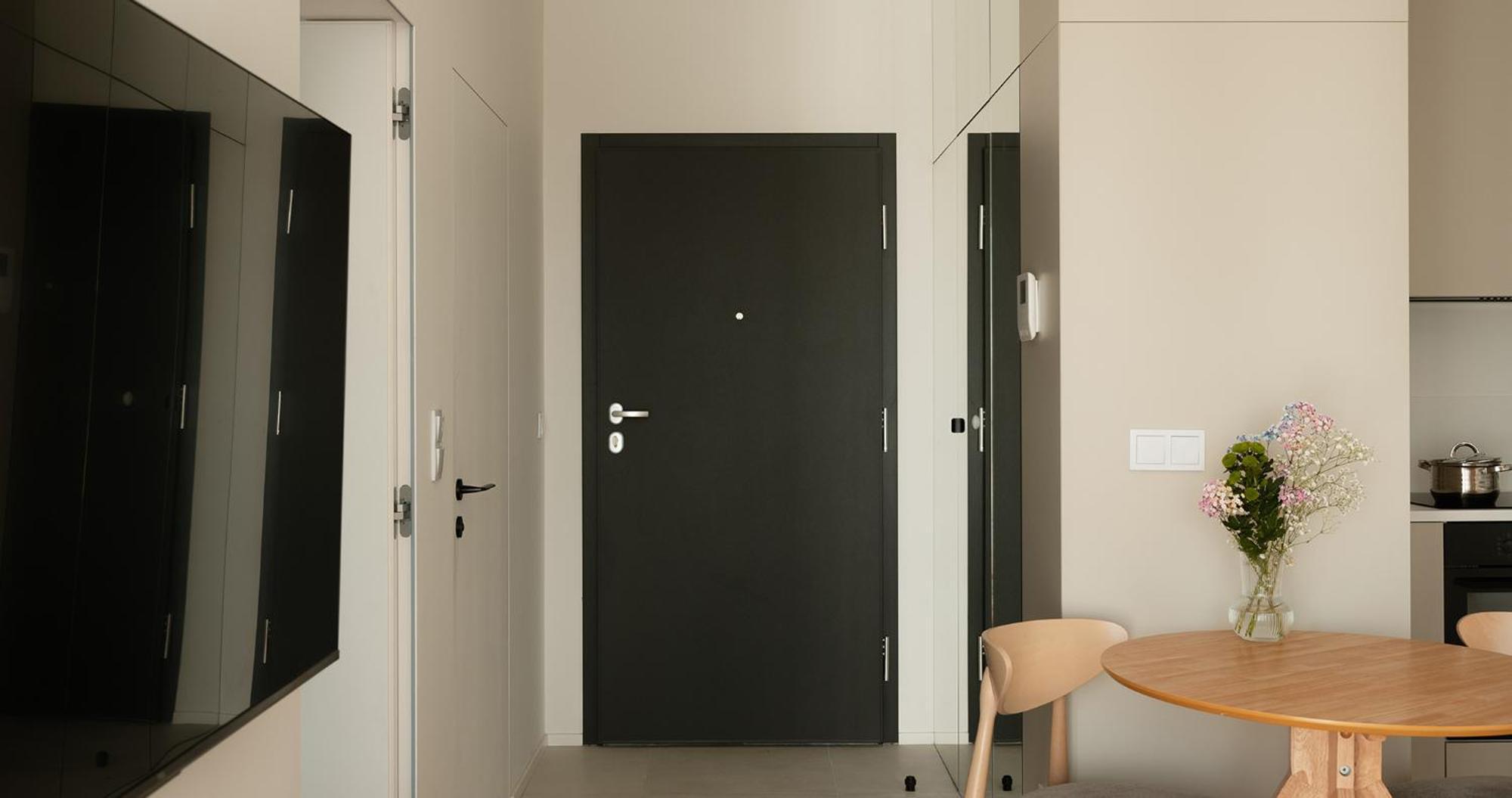Cozy In Japandi Style With Parking Modlinska Zeran, Leilighet